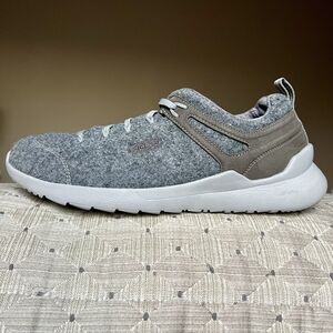 Keen Highland II Arway Steel Gray Fabric Lace Up Sneaker Shoe Men US 10.5 Casual